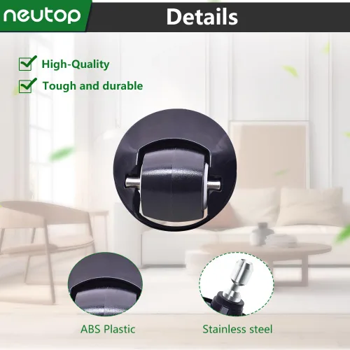 Miniatura 3 de Conjunto de bola de repuesto para rueda delantera compatible con iRobot Roomba S Series s9 y s9+, paquete de 2 unidades.