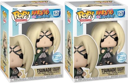Miniatura 6 de Funko Pop! Animation - Naruto Shippuden: Tsunade Senju (Creation Rebirth) #1257 - Figura de vinilo exclusiva de edición especial de 4 pulgadas