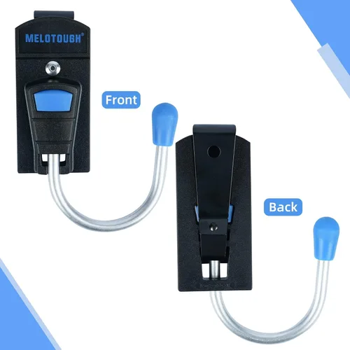 Miniatura 4 de MELOTOUGH Funda para herramientas con gancho para cinturón de herramientas con clip de metal para cinturón de trabajo (azul)