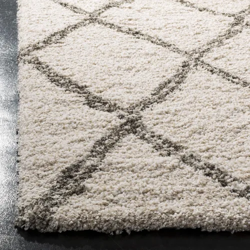 Miniatura 2 de SAFAVIEH Hudson Shag Collection - Alfombra decorativa de 2 x 3 pies, diseño de enrejado, no desprende pelusa y de fácil cuidado, 2 pulgadas