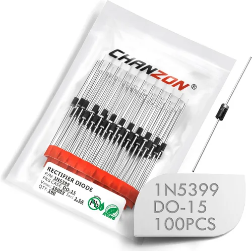 Miniatura 19 de Chanzon FR607 Diodo Rectificador de Recuperación Rápida 6A 1000V 150-500ns R-6 Axial 6 Amp 1000 Voltios Diodos Electrónicos