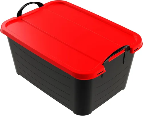 Miniatura 12 de Life Story - Paquete de 6 contenedores apilables de almacenamiento resistentes, organizador para el hogar de 55 cuartos, contenedores versátiles