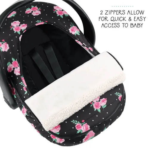 Miniatura 5 de The Peanutshell Funda de asiento de automóvil – Fundas protectoras para bebé, accesorios fáciles de limpiar, resistente a la intemperie, asiento