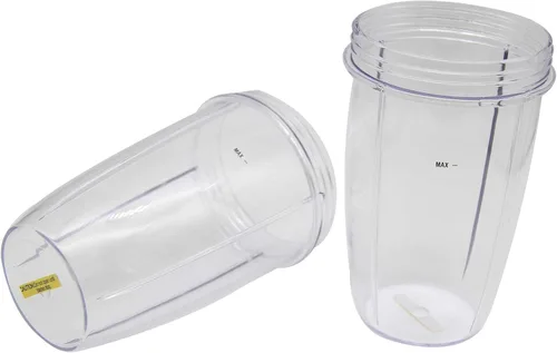 Miniatura 7 de Vaso de repuesto de 24 onzas, paquete de 2, piezas de repuesto de 24 onzas para mezclador Nutri 600w 900w