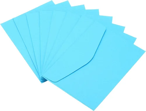Miniatura 12 de PATIKIL Mini sobres, paquete de 24 mini sobres para tarjetas de regalo, tarjetas de visita para tarjetas de notas pequeñas, felicitación, boda