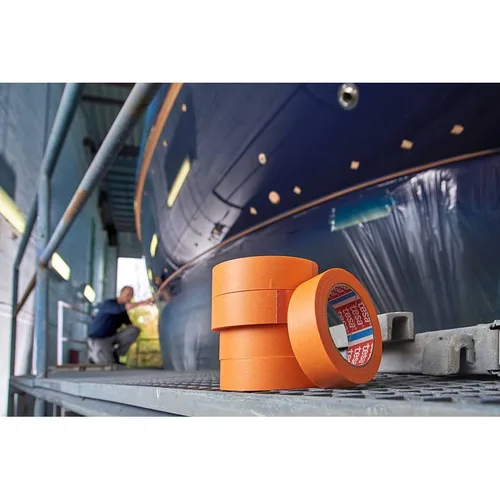 Miniatura 7 de tesa Precision Mask Washi Painters Tape (4342): 1 pulg. x 55 yardas (naranja)