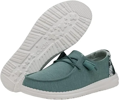 Miniatura 222 de Hey Dude Wendy - Zapatos de mujer, mocasines sin cordones para mujer, cómodos y ligeros