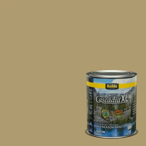 Miniatura 148 de Rodda Paint CASCADIA XL - Pintura e imprimación satinada para exteriores en uno, cuarto de galón, azul Madonna