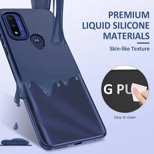 Miniatura 4 de PUJUE Funda para teléfono Motorola Moto-G Pure: G Play 2023 G Power 2022 Funda mate de silicona 360 Protección completa - Resistente parachoques