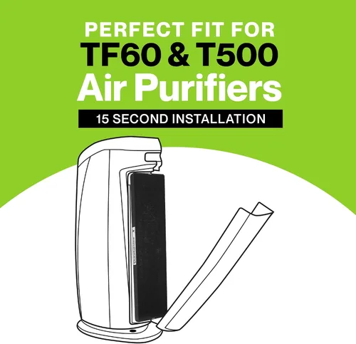 Miniatura 6 de Durabasics Filtros HEPA compatibles con Alen T500-2 filtros de repuesto