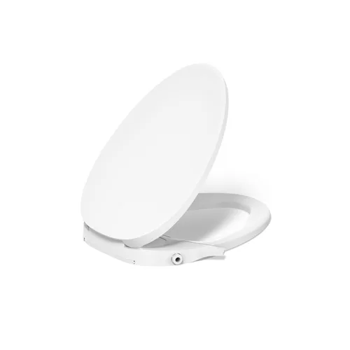 Miniatura 9 de Kohler PureWash M300 Asiento de Inodoro Bidé Manual Alargado, Mango Blanco, Tapa de Cierre Silencioso que Evita Golpes, Bidé de Inodoro, Fácil