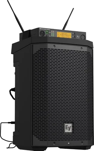 Miniatura 7 de Electro-Voice EVERSE - Altavoz compacto de 8 pulgadas, ligero, con batería de 2 vías, con audio Bluetooth y control (negro)