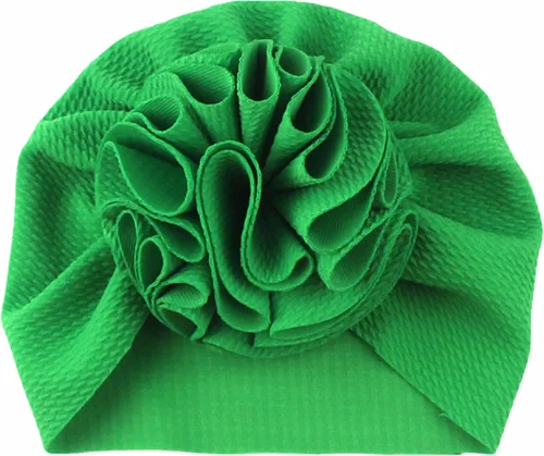 Miniatura 11 de Gorro de punto para bebé con lazos lindos turbante para envolver el sombrero (MZ6)