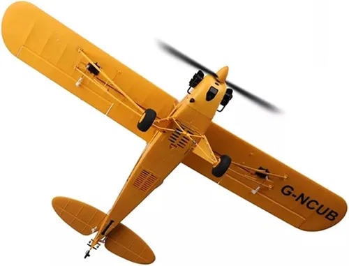 Miniatura 8 de Avión RC A160 J3 5CH 3D/6G RC para adultos sin escobillas Stunt RC Glider Regalos 2.4G RC Aviones con 2 baterías y hélice de repuesto