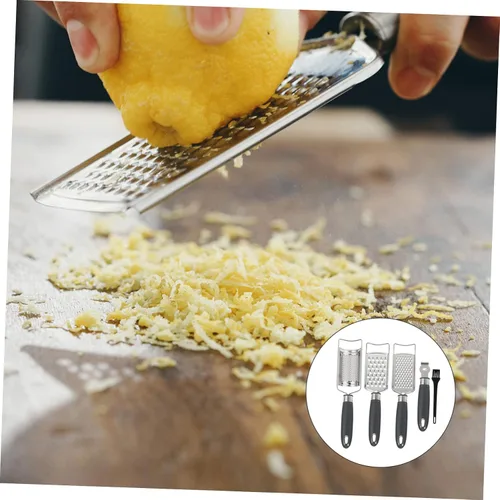 Miniatura 5 de SHOWERORO 1 juego de rallador de verduras de mano multifuncionales cortadores de cocina para cortar fácilmente la ralladura de trituración incluye
