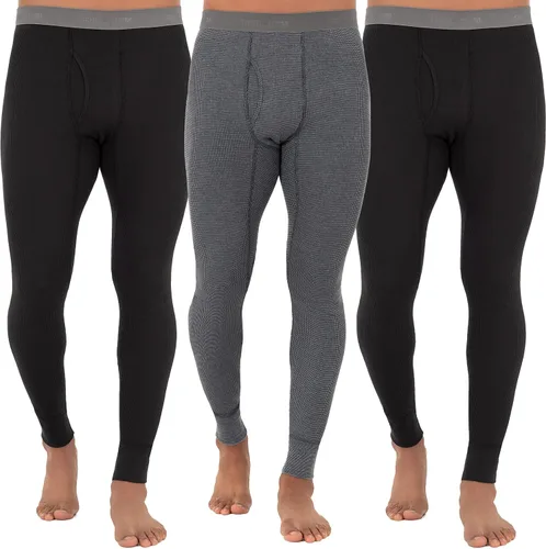 Fruit of the Loom Ropa interior térmica reciclada prémium para hombre (1, 2, 3 y 4 paquetes)