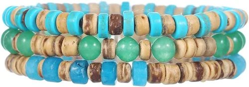 Miniatura 16 de Gothic Bracelet Adjustable Punk Braided Multilayer Grunge Set Beaded Bracelets Emo Metal Cuff Wrap Bracelets Stackable Meaningful Gift