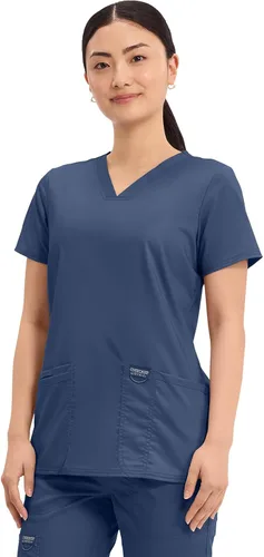Miniatura 3 de Workwear Revolution Mujeres Scrubs Top V-cuello WW620