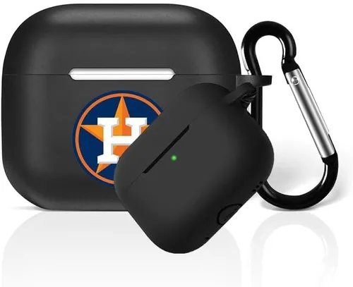 Miniatura 21 de Funda protectora de silicona para 49ers compatible con AirPods de 1ª/2ª generación, funda de carga, llavero
