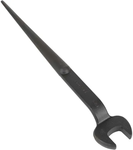 Miniatura 13 de Klein Tools 3224 - Llave de construcción con apertura nominal de 1-1/2 pulgadas, perno de 1 pulgada para tuerca regular de EE. UU