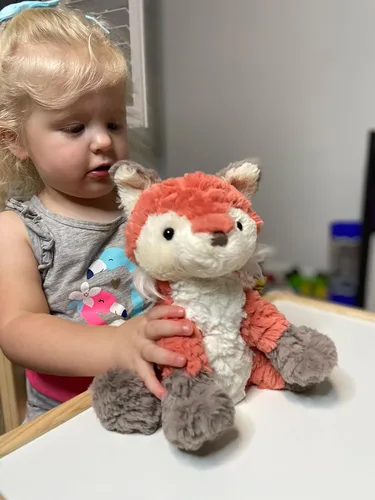 Miniatura 4 de Mary Meyer Masilla de peluche suave, 8 pulgadas, zorro coral