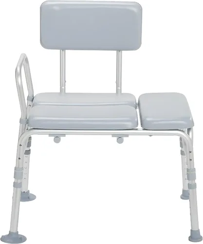 Miniatura 2 de Drive Medical 12005KD-1 Silla acolchada para ducha, color gris