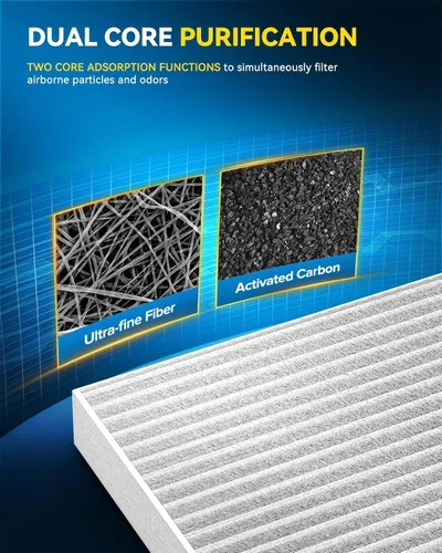 Miniatura 9 de PHILTOP Engine & Cabin Air Filter Set, Compatible with Nissan Sentra 2013-2019, Juke 2011-2017, Replace CA6900 CF11177 Car Accessories