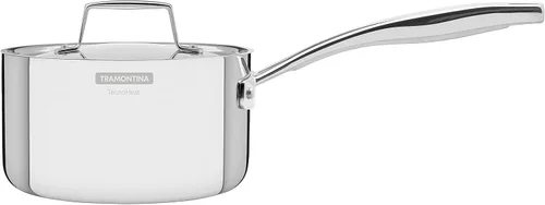 Miniatura 10 de Tramontina 62143/240 - Cacerola de dos asas, color grano, acero inoxidable, las tres capas, apta para lavavajillas, compatible con gas, fabricada