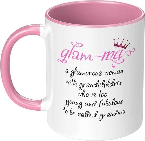 Miniatura 7 de Taza de café de cerámica divertida con texto en inglés «Only the Best Moms Get Promoted to Grandone», regalo para el Día de la Madre, lindo regalo