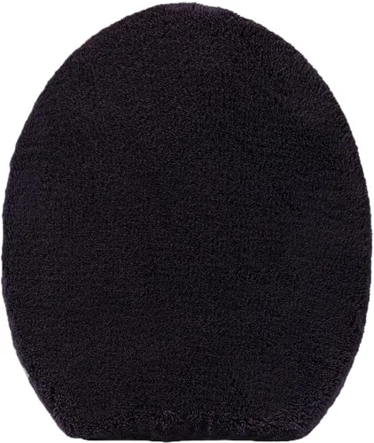 Miniatura 6 de Madeals Cubierta de microfibra para tapa de inodoro, suave y absorbente, cómoda cubierta de tapa de inodoro de baño, se adapta a la mayoría