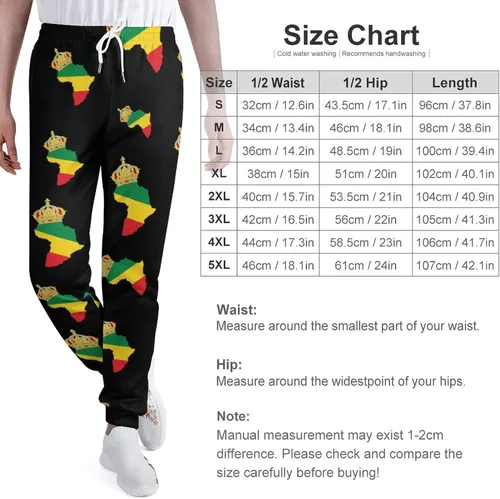 Miniatura 2 de African American Pride Soft Womens and Mens Sweatpants Cozy Fit Elastic Athletic Lounge Pants Workout