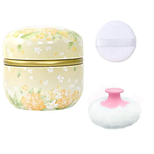 Miniatura 12 de Polvo Corporal y Contenedor para Polvo en Polvo, Polvo para Mujeres y Estuche de Polvo para Baño y Viaje (Abstracción)