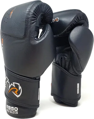 Miniatura 3 de RIVAL Boxing RB50 Intelli-Shock Guantes Compactos para Saco de Boxeo, Cierre de Velcro - Forro Interior Suave, Acolchado de Espuma Multicapa