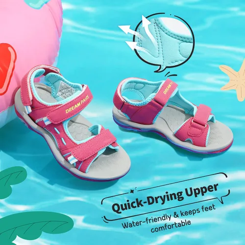 Miniatura 2 de DREAM PAIRS Sandalias deportivas de verano para niños y niñas (niños pequeñosniñosgrandes)