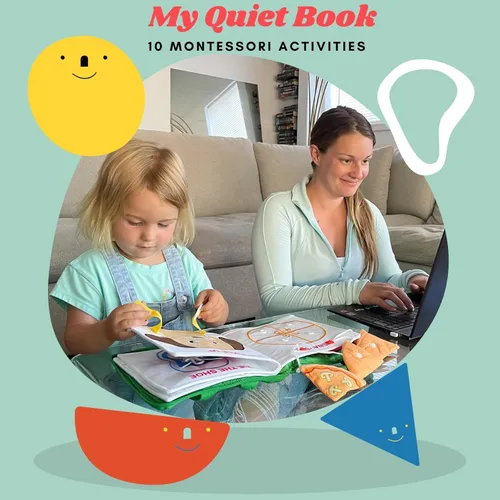 Miniatura 3 de My Quiet Book - Viaje en Coche Avión para Niños Pequeños - Todas las Partes Conectadas - Libro de Tablero de Actividades Montessori, Juguetes