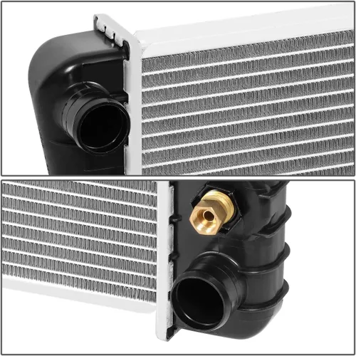 Miniatura 3 de DNA Motoring OEM-RA-1690 Radiador de aluminio de estilo de fábrica compatible con 88-99 C/K1500 4.3 5.0 5.7L AT, 28-1/4 pulgadas de ancho x 17-1/4