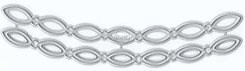 Miniatura 7 de DzIxY Troqueles de corte de metal con marco de encaje rectangular para kit de fabricación de tarjetas, troqueles de papel en relieve, plantillas