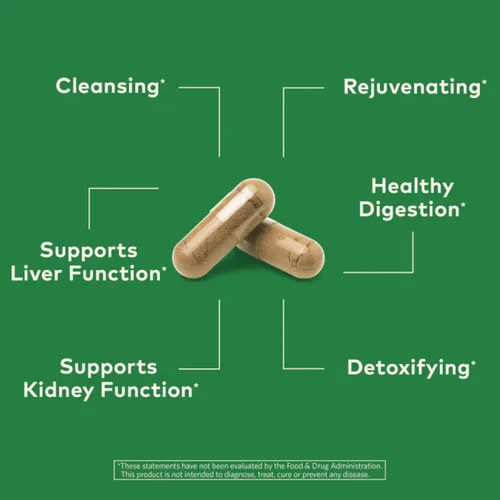 Miniatura 3 de ORGANIC INDIA Suplemento Herbal para el Hígado y los Riñones - Desintoxica y Rejuvenece, Apoya la Función Saludable del Hígado y los Riñones
