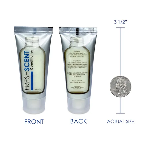 Miniatura 3 de Freshscent Acondicionador 1oz (100 Pack) Tamaño del viaje del hotel, amenidades a granel y artículos de tocador para la hospitalidad