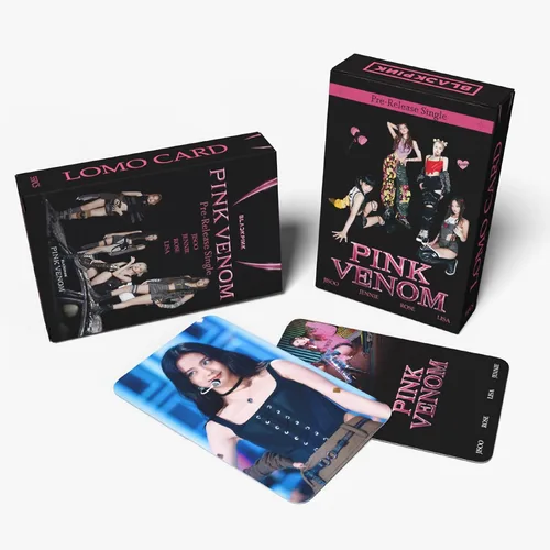 Miniatura 7 de KPOPBP 159 piezas Born Pink Album Caja de regalo Set para fans Blink, mercancía, tarjetas de fotos, decoraciones para cumpleaños y fiestas, cuerdas