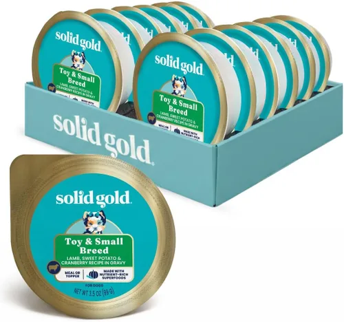 Miniatura 15 de Solid Gold Comida Húmeda para Perros para Perros Pequeños - Comida Sin Granos para Perros Pequeños Receta Húmeda con Pollo, Cordero y Superalimentos