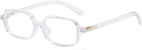Miniatura 8 de Gafas rectangulares para mujeres y hombres, de los años 90, con marco cuadrado pequeño, lentes de luz azul, antifatiga ocular