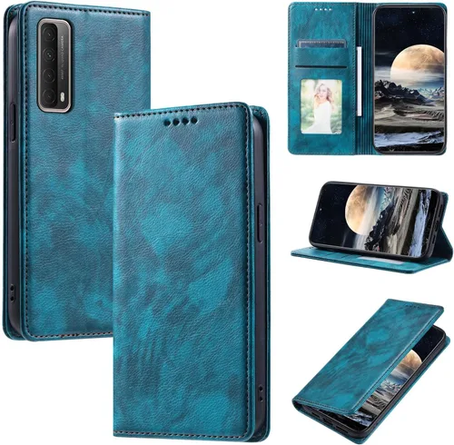 Miniatura 58 de Funda de cuero compatible con Google Pixel 7, compatible con Google Pixel 7 5G GVU6C GQML3 Flip Folio PU Funda de cuero negro