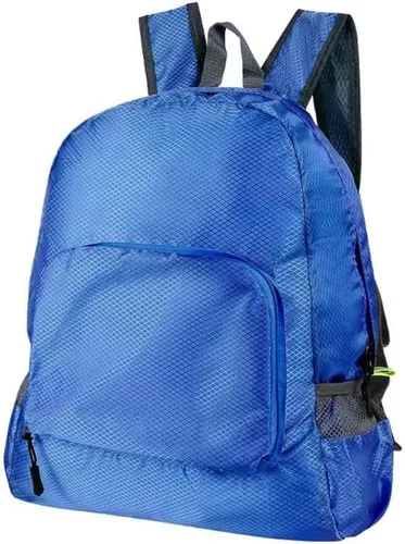 Miniatura 15 de Cuero genuino lona encerada mochila viaje mochila portátil bolsa Gris