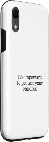 Miniatura 3 de iPhone XR It's important to protect your children Case