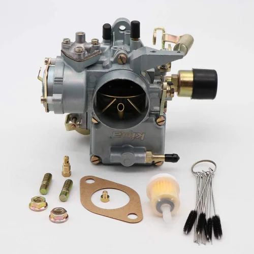 Miniatura 2 de KIPA Carburador para VW Beetles, Super Beetles, 1971-1979, motor de doble puerto, 1600 cc, 12 V, estrangulador eléctrico 34 PICT-3 Volkswagen Bug
