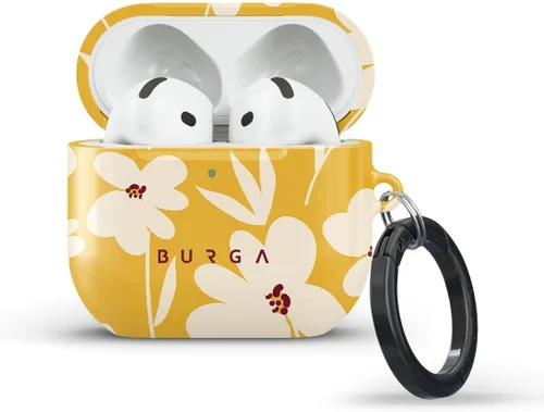 Miniatura 17 de Burga Funda rígida para Airpod compatible con Apple Airpods 4, estuche de carga, patrón minimalista de lunares - Funda protectora de plástico duro