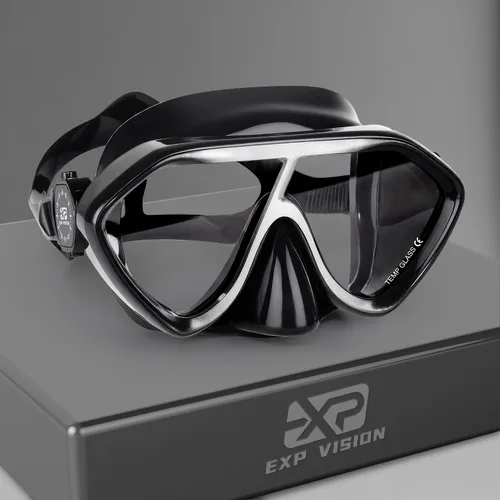 Miniatura 11 de Máscara de buceo para adultos – Máscara de esnórquel antivaho de alta calidad, cómodas y a prueba de fugas, gafas de natación con cubierta de nariz