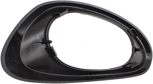 Miniatura 6 de Brock Reemplazo de pasajeros Interior delantero Interior Manija de puerta Bisel negro texturizado compatible con 02-09 Trailblazer y 02-06 EXT