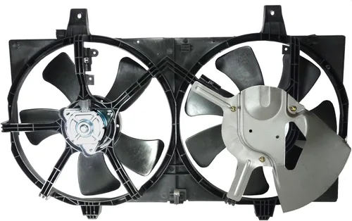 Miniatura 116 de TRQ Conjunto de ventilador de refrigeración dual del radiador compatible con Toyota Highlander 2008-2013 TO3115155